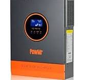 Amazon.com: PowMr 5200W Hybrid Solar Inverter, 48V DC to ...