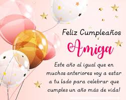 Sabes que te considero una de mis mejores amigas pues siempre has estado cuando he necesitado un consejo o alguien que me escuche, eres una excelente persona y mereces que dios este contigo siempre. Feliz Cumpleanos Amiga