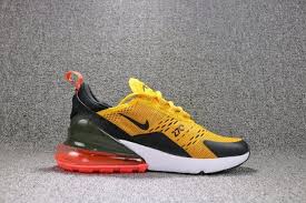 High Quality Nike Air Max 270 Yellow Black White Men S Running Shoes Ah8050 004 Running Shoes For Men Black And White Man Nike Air Max