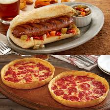 It's hard to beat the delicious taste and texture of a. The Original Nottoli Son Italian Sausage Sandwich Kit 2 Pizzas Tastes Of Chicago