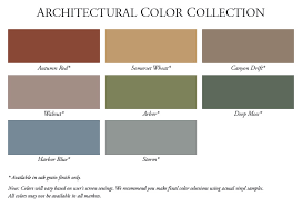 Georgia Pacific Vinyl Siding Colors Vinyl Siding Color Chart Vinyl Siding Colors Siding Colors Color