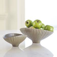 Anemone Relief Bowl Decorative Bowls Modern Ceramics Ceramic Vases