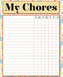 amazon com family chore chart oversize planner by abi