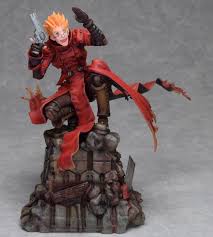 Trigun Badlands Rumble Statue 1 6 Vash The Stampede Holdup Ver 23 Cm Animegami Store Trigun Anime Popular Movies