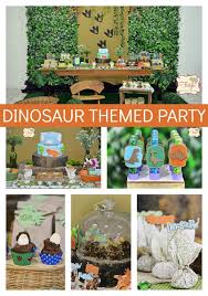 Baby Boy 3rd Birthday Decoration Ideas For Boy Dinosaur Boy Birthday Party Pretty My Party Party Ideas Dino Birthday Party Toddler Birthday Party Dinosaur Themed Birthday Party
