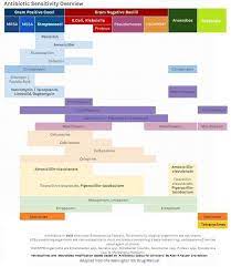Antibiotic Sensitivity Overview Cheat Sheet Antibiotics Pharmacology Nursing Information Antibiotic
