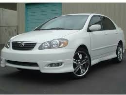 2004 Toyota Corolla S Toyota Corolla Car Suv Car