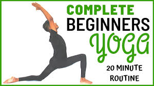 Yoga For Complete Beginner 20 Minute Practice Routine Yoga With Amit In 2020 Yoga For Complete Beginners Beginner Morning Yoga Beginner Yoga Class