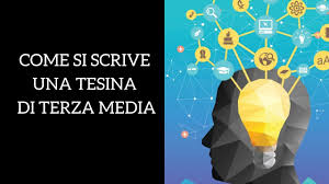 Tesina Terza Media Come Si Scrive Youtube
