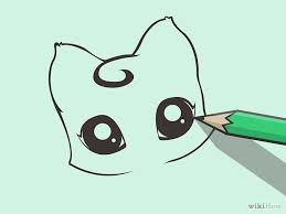 Cute Anime Eyes Drawing Draw A Cute Cartoon Cat Step Ideas Para Cartoon Cat Drawing Cat Eyes Drawing Cute Cartoon Eyes