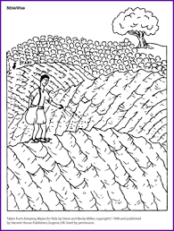 Download or print parable of the sower coloring page for kids for free plus other related parable of the sower coloring page. Maze Parable Sower And Seed Kids Korner Biblewise