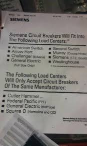 westinghouse breaker compatibility mahyarezaei