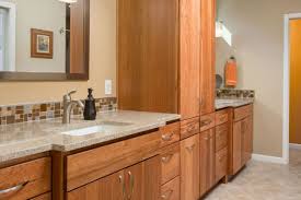 You can use wooden baskets or plastic bins to organize things in your open shelves. Master Bathroom Ideas Interior Expressions Trusted 520 447 1406