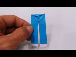 Origami Membuat Celana Panjang Pria How To Make A Paper Men S Trousers Youtube