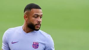 Scisports' visualisation of memphis depay at manchester united and olympique lyon surrounded by data. Memphis Depay Chooses His Dorsal To Play With The Barca