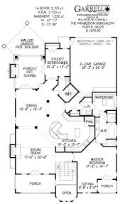 Exterior wall type 2x4 2x6 concrete icf log all plans. Wimbledon Bungalow House Plan 06225 Garrell Associates Inc