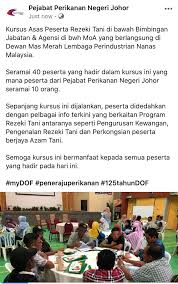 video laporan khas mengenai profil perikanan melibatkan 14 buah negeri di malaysia. Pejabat Perikanan Negeri Johor Dof Johor Twitter