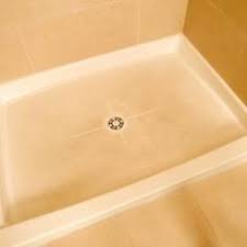 How To Get A Brown Stain Out Of A Shower Floor Ehow Shower Floor Fiberglass Shower Shower Cleaner