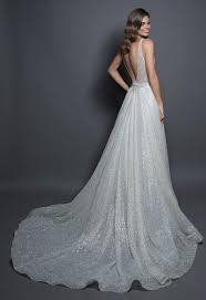 Detachable Sparkle Overskirt On Kleinfeld Bridal Detachable Glitter Embossed Ball Gown Sparkle Wedding Dress Sparkly Wedding Dress Pnina Tornai Wedding Dress