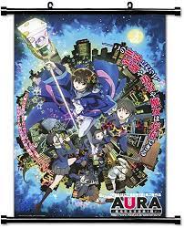 Amazon.com: Aura Maryuuinkouga Saigo no Tatakai Anime Fabric Wall Scroll  Poster (32 x 44) Inches: Posters & Prints