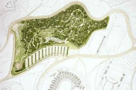 Landarch Urbandesign Plan Of The Barcelona Botanic Garden Landscape Design Plans Garden Architecture Landscape Plans