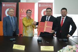 The chartered institute of building (ciob). Geomatika Sealed Mou With Mbot Geomatika