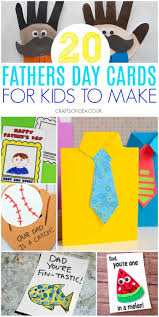 Fun and easy father's day cards to make with kids. Fathers Day Cards For Kids To Make Fathers Day Cards Fathers Day Crafts Kids Cards