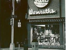 Vintage Bergen Womrath S Bookstore In Hackensack Hackensack Nj Bookstore Vintage Mall