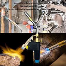 Butane can reach maximum temperatures of around 2,400 degrees fahrenheit. Buy High Intensity Trigger Start Torch For Soldering Brazing Welding Propane Torch Kit With 3 Nozzles Use With Mapp Map Pro Propane Multi Adjustable Pencil Flame Control Ts8000 Online In Indonesia B08t9vjyn1