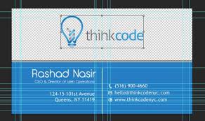 Choose between gloss or matte finishes. Seo Business Cards Thinkcode Nyc Rashad Nasir Fills Us In
