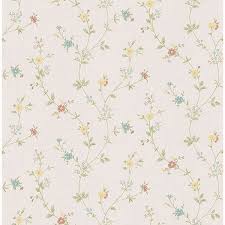 Find images of floral wallpaper. 2813 24985 Sameulsson Cream Small Floral Trail Wallpaper By Advantage