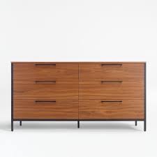 Black And Orange Dresser James Walnut With Black Frame 6 Drawer Dresser With Power Outlet Reviews Crate And Barrel Dresser Drawers 6 Drawer Dresser Black Bedroom Furniture