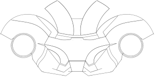 Lego marvel avengers iron man hall of armor 76125 building kit marvel tony stark iron man suit action figures (524 pieces). Iron Man Helmet Papercraft Ironman Helmet Template Armor Pinterest Iron Man Helmet Iron Man Mask Iron Man Mask Template