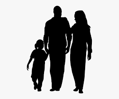 Woman cartoon png is about is about african american, silhouette, black, female, drawing. African American Family Silhouette Hd Png Download Kindpng