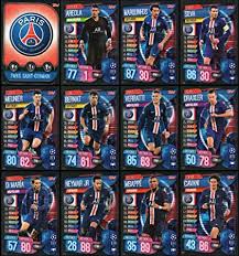 Uefa champions league date : Match Attax 19 20 Paris Saint Germain Full 12 Card Team Set Amazon De Sport Freizeit
