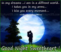 Romantic Good Night Quotes For Girlfriend Quotesgram When we are apart in sleep, the dream of u gives me company. romantic good night quotes for