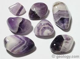 Then, check that the stone isn't an assembly of rock fragments by shining a light into it to see if it is made up of more than 1 piece. Amethyst The Most Popular Purple Gem February Birthstone