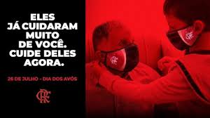 Uma mensagem virtual antecipa as comemorações do dia dos avós. Flamengo Faz Homenagem Em Dia Dos Avos Cuide Deles Agora Flamengo Coluna Do Fla