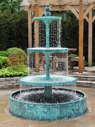 They may also be used for decorative. Tiered Water Fountains The Crucello Bronze 3 Tier Fountain Fountains Outdoor Water Fountains Outdoor Garden Water Fountains