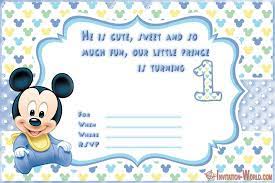 Check spelling or type a new query. Download 28 Birthday Party Invitation Template Blank 1st Birthday Invitation Card For Baby Boy