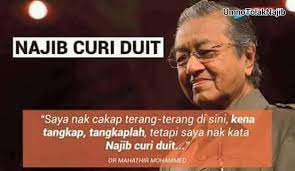 Sendiri letak jawatan pengerusi ppbm, sendiri nak jadi pengerusi ppbm semula. Facebook