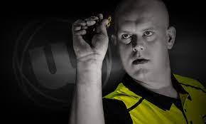 Winmau shafts met mvg design opdruk. Winmau Michael Van Gerwen Winmau Dartboard Company