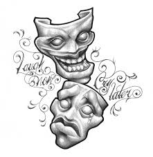 This sterling silver pendant measures 23 mm in length by 24 mm in width. Laugh Now Cry Later By Grace72 On Deviantart