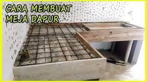 Assalamualaikum.ini projek kabinet dapur terbaru kami di taman cermai jitra. Cara Mudah Membuat Sendiri Meja Dapur Kuat Dan Kokoh Step By Step Bag 1 Rinc Biaya Di Deskripsi Youtube