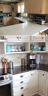 We built and installed our own open shelves, as i mentioned. Top 26 Awesome Ideas To Use Narrow Or Dead Space In Kitchen Proud Home Decor