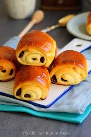 Petits Pains Au Chocolat Brioches Chocolatine Aux Delices Du Palais