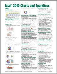 Microsoft Excel 2010 Charts Sparklines Quick Reference Guide Cheat Sheet Of Instructions Tips Shortcuts L Microsoft Excel Excel Tutorials Excel Shortcuts