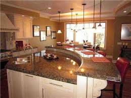 Pin By Mary Machesky On Kitchen Ideas Curved Kitchen Kitchen Island Design Kitchen Island With Seating