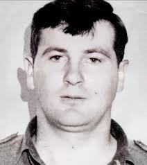 Vietnam War. August 1970. A backward glance and Private Barry Russell, 22,  from Sandford, QLD, moves off again during a patrol in the north west of  Phuoc Tuy Province. He is a