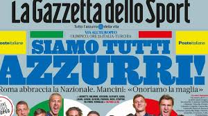 Partito il tour con un grande spavento. Europei Gazzetta Azzurra In Edicola E Tante Novita Sul Web La Gazzetta Dello Sport